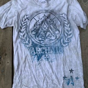 Affliction men shirt size large